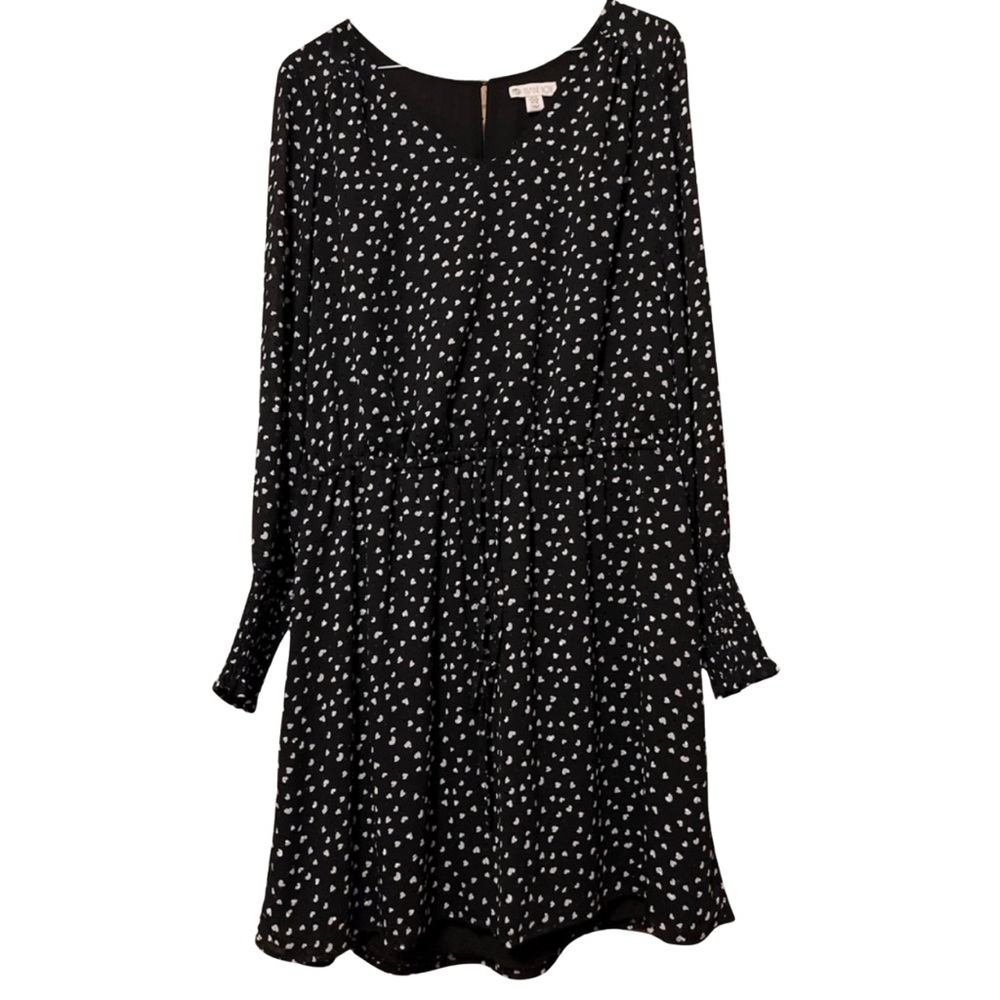 Elaine Rose Size Medium Heart Mini Dress